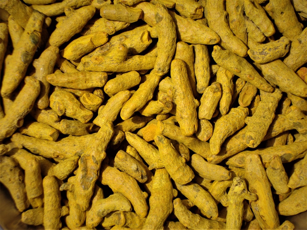 Sun-dried Whole Turmeric Fingers